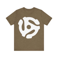 45rpm Record Adapter Large White