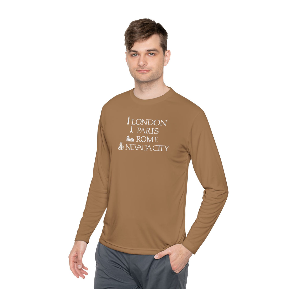 London Paris Rome Nevada City Long Sleeve Tee v2