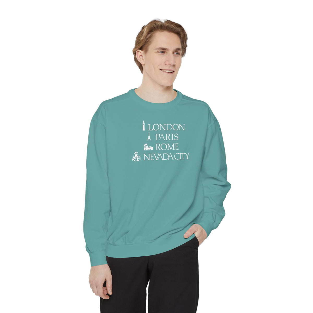 London Paris Rome Nevada City Sweatshirt v3