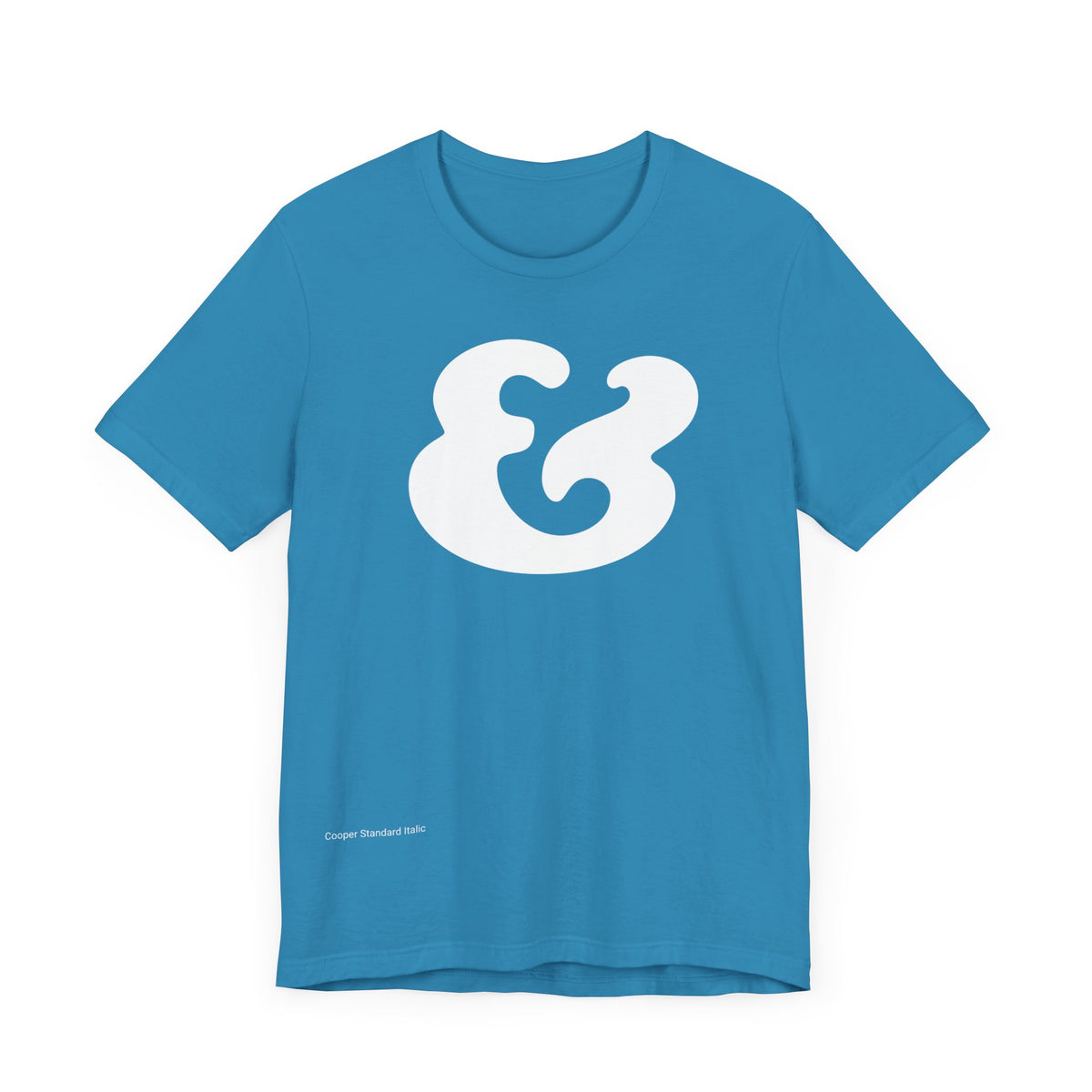 Ampersand | Cooper Standard Italic TShirt