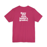 Have you seen Junior's grades? F/B Logo Center