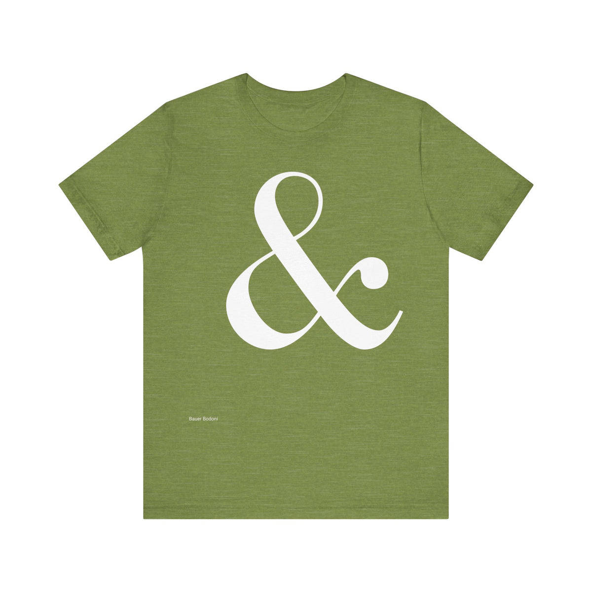 Ampersand | Bauer Bodoni TShirt