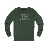 London Paris Rome Nevada City Long Sleeve Tee