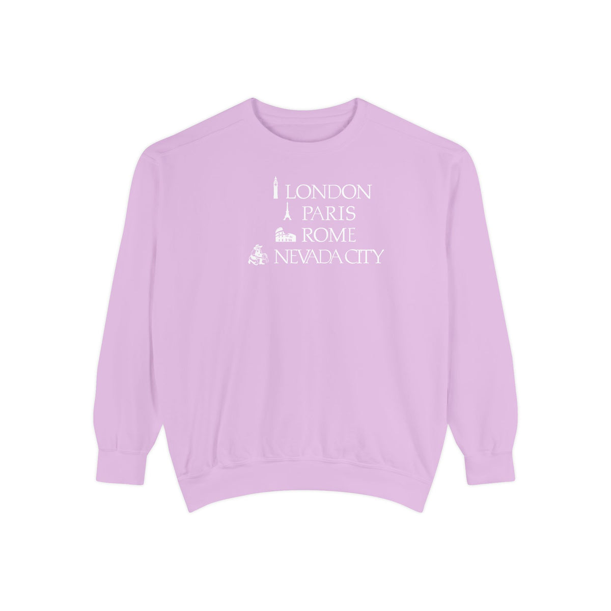 London Paris Rome Nevada City Sweatshirt v3