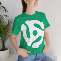 45rpm Record Adapter Large White