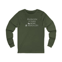 London Paris Rome Nevada City Long Sleeve Tee
