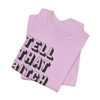 Tell that bitch to be cool | Black