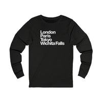 London Paris Tokyo Wichita Falls Long Sleeve TShirt