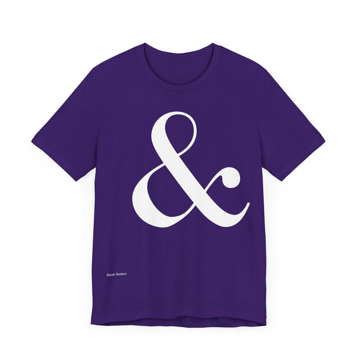 Ampersand | Bauer Bodoni TShirt