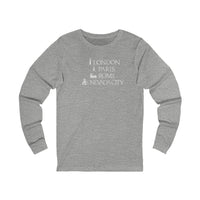 London Paris Rome Nevada City Long Sleeve Tee