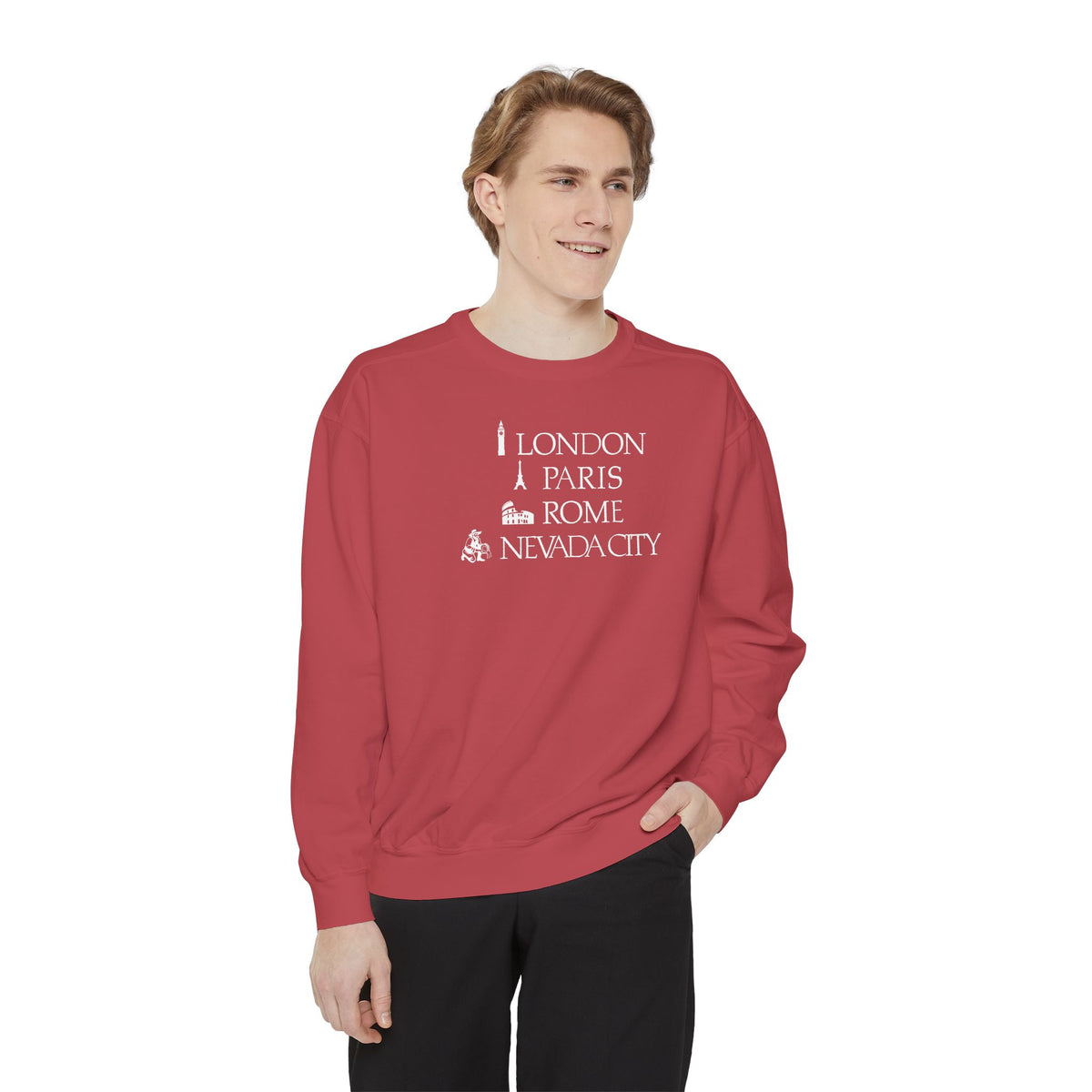 London Paris Rome Nevada City Sweatshirt v3