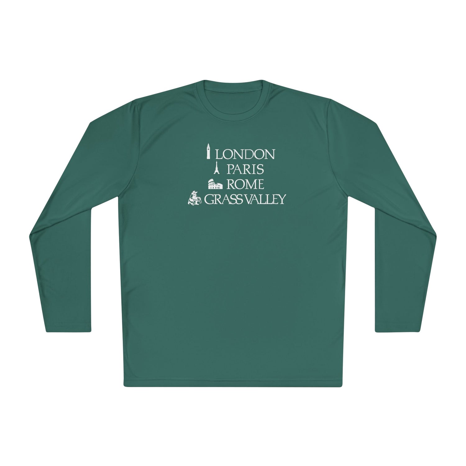 London Paris Rome Grass Valley Long Sleeve Tee v2