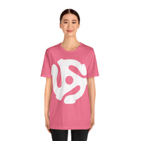 45rpm Record Adapter Large White