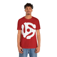 45rpm Record Adapter Large White