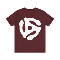 45rpm Record Adapter Large White