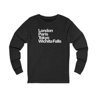 London Paris Tokyo Wichita Falls Long Sleeve TShirt
