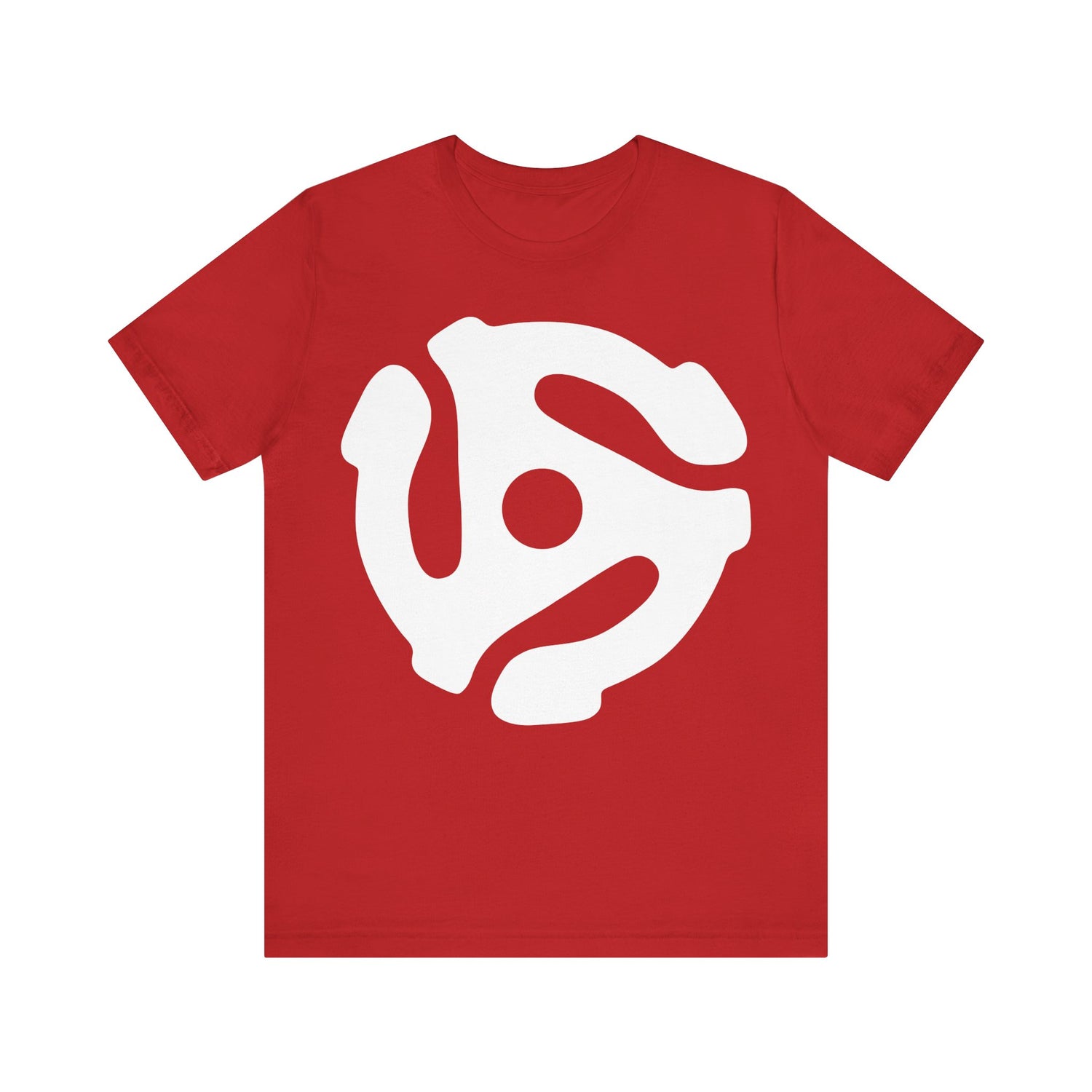 45rpm Record Adapter Large White