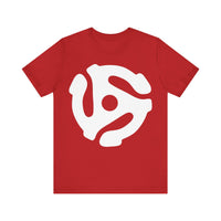 45rpm Record Adapter Large White