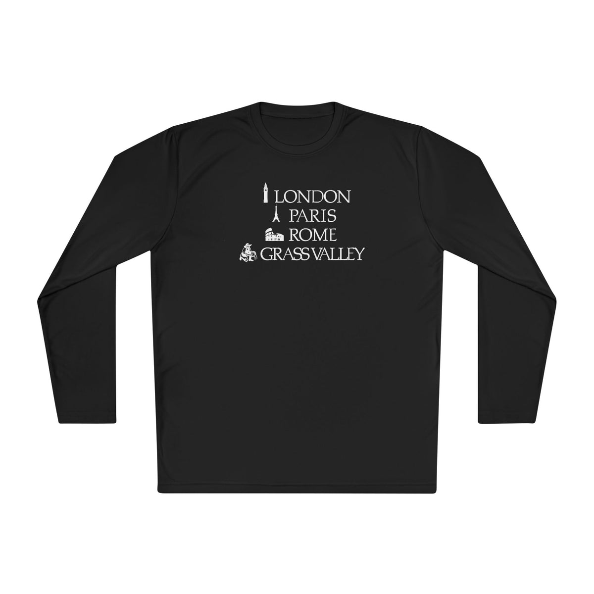London Paris Rome Grass Valley Long Sleeve Tee v2