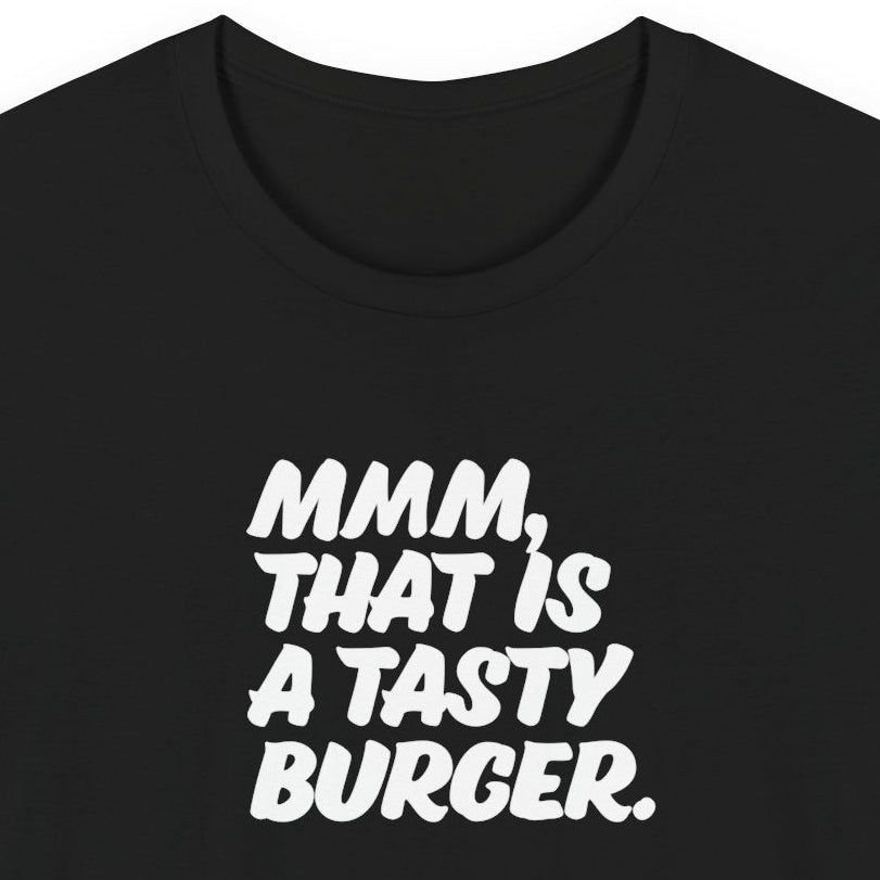 Mmm, that is a tasty burger