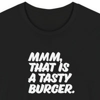 Mmm, that is a tasty burger