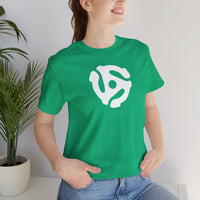 45rpm Record Adapter Medium White