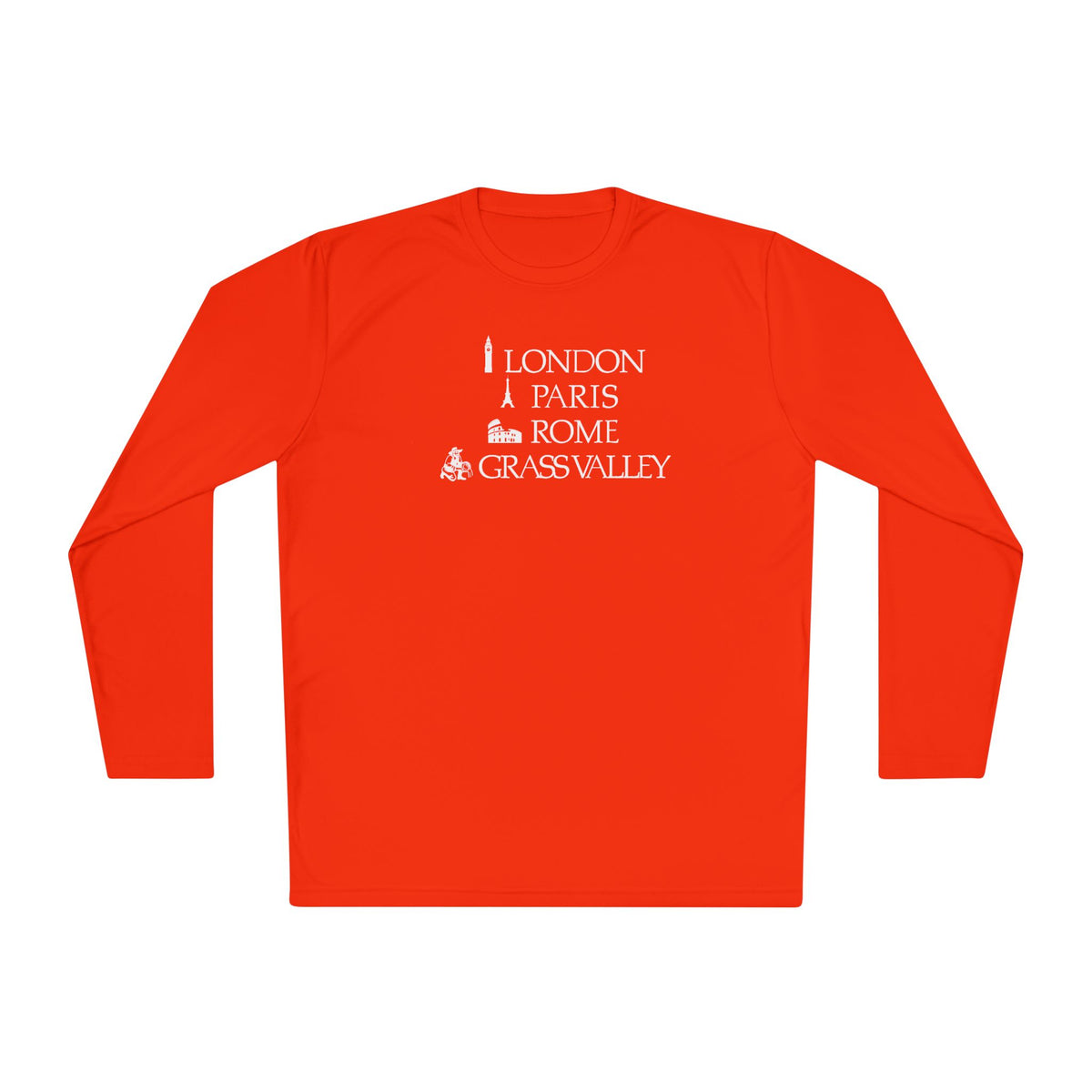 London Paris Rome Grass Valley Long Sleeve Tee v2