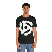 45rpm Record Adapter Large White