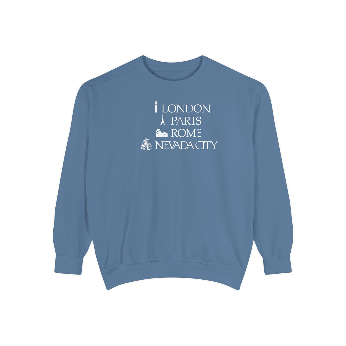 London Paris Rome Nevada City Sweatshirt v3