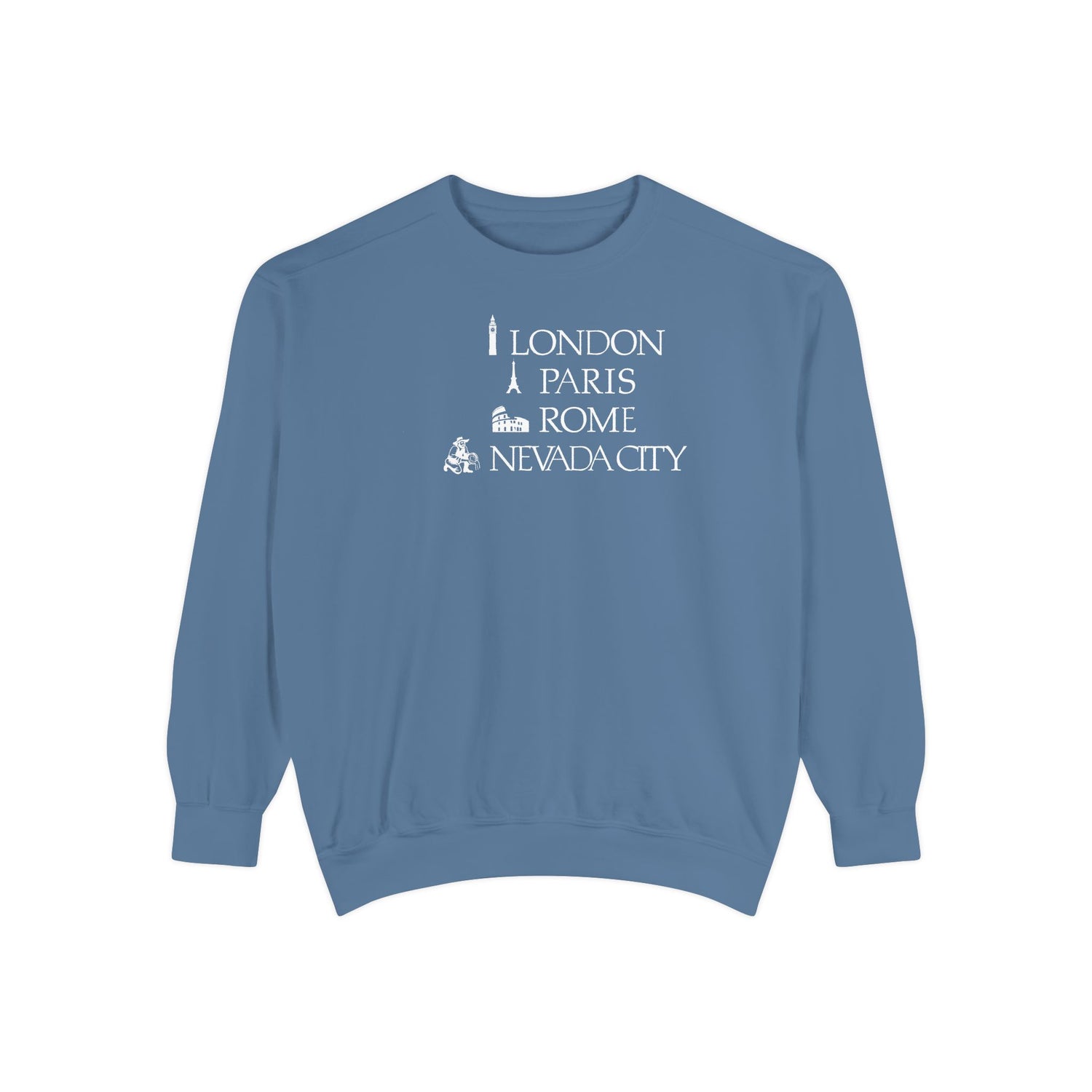 London Paris Rome Nevada City Sweatshirt v3