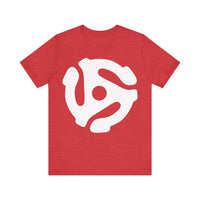 45rpm Record Adapter Large White