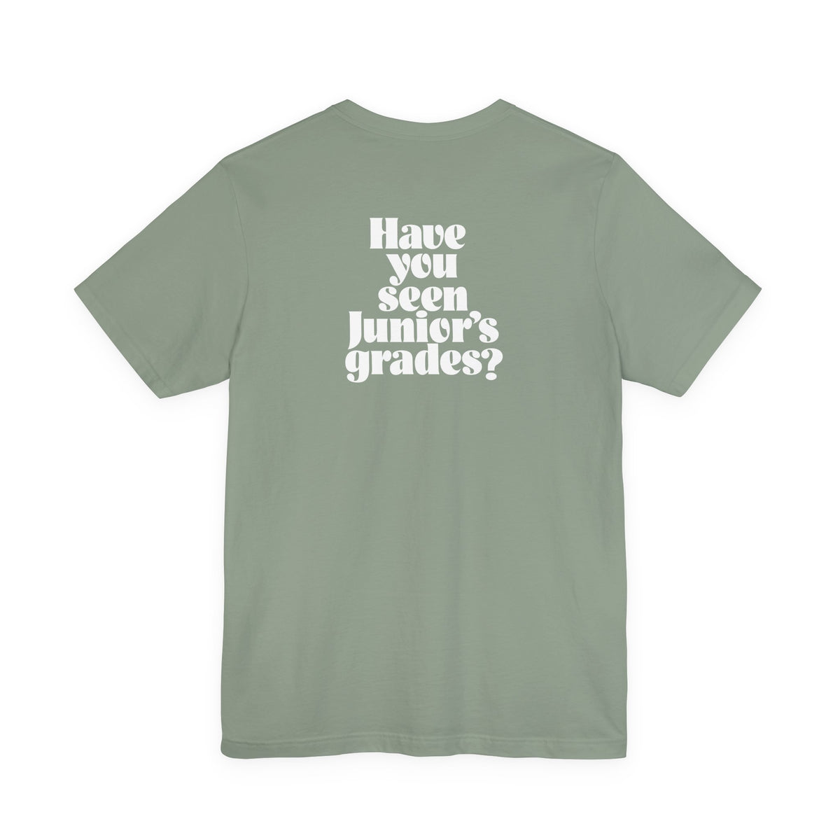 Have you seen Junior's grades? F/B Logo Right