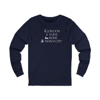London Paris Rome Nevada City Long Sleeve Tee