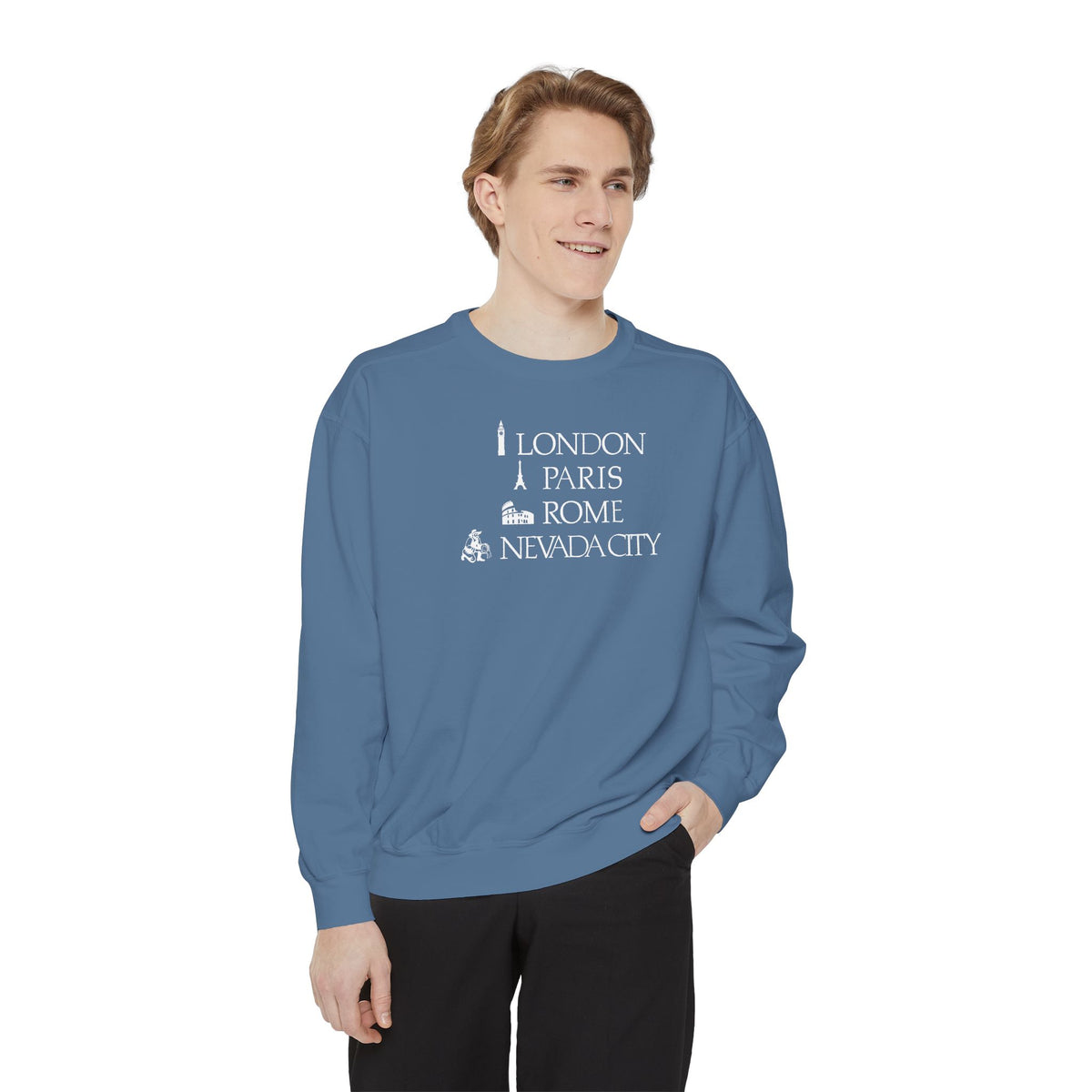 London Paris Rome Nevada City Sweatshirt v3