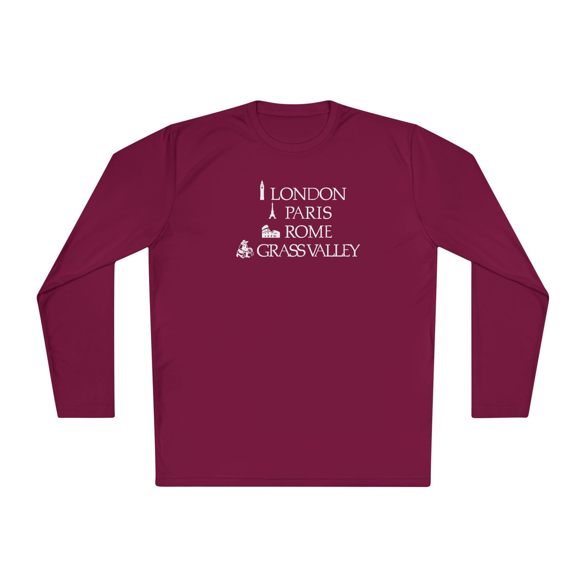 London Paris Rome Grass Valley Long Sleeve Tee v2