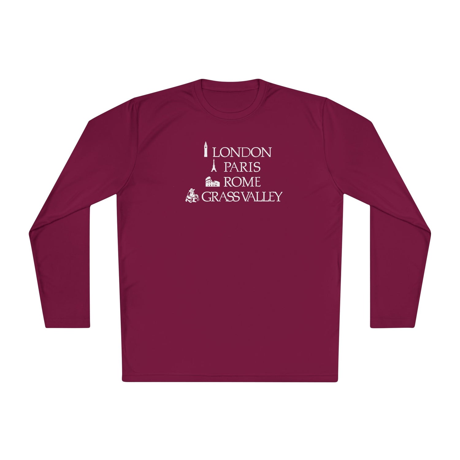 London Paris Rome Grass Valley Long Sleeve Tee v2