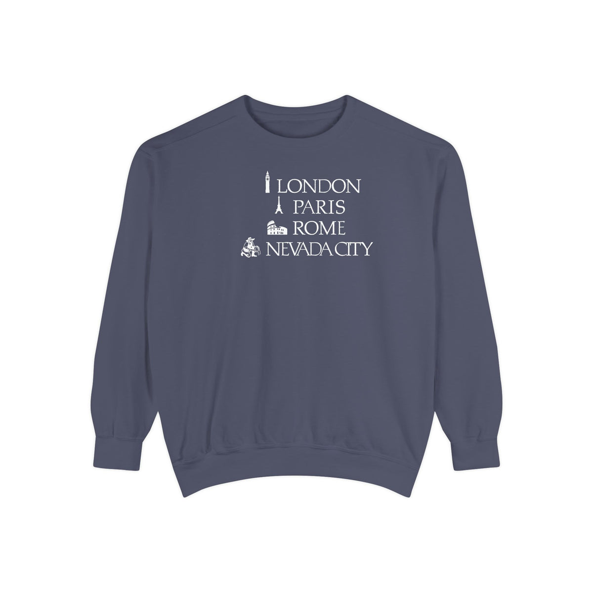 London Paris Rome Nevada City Sweatshirt v3