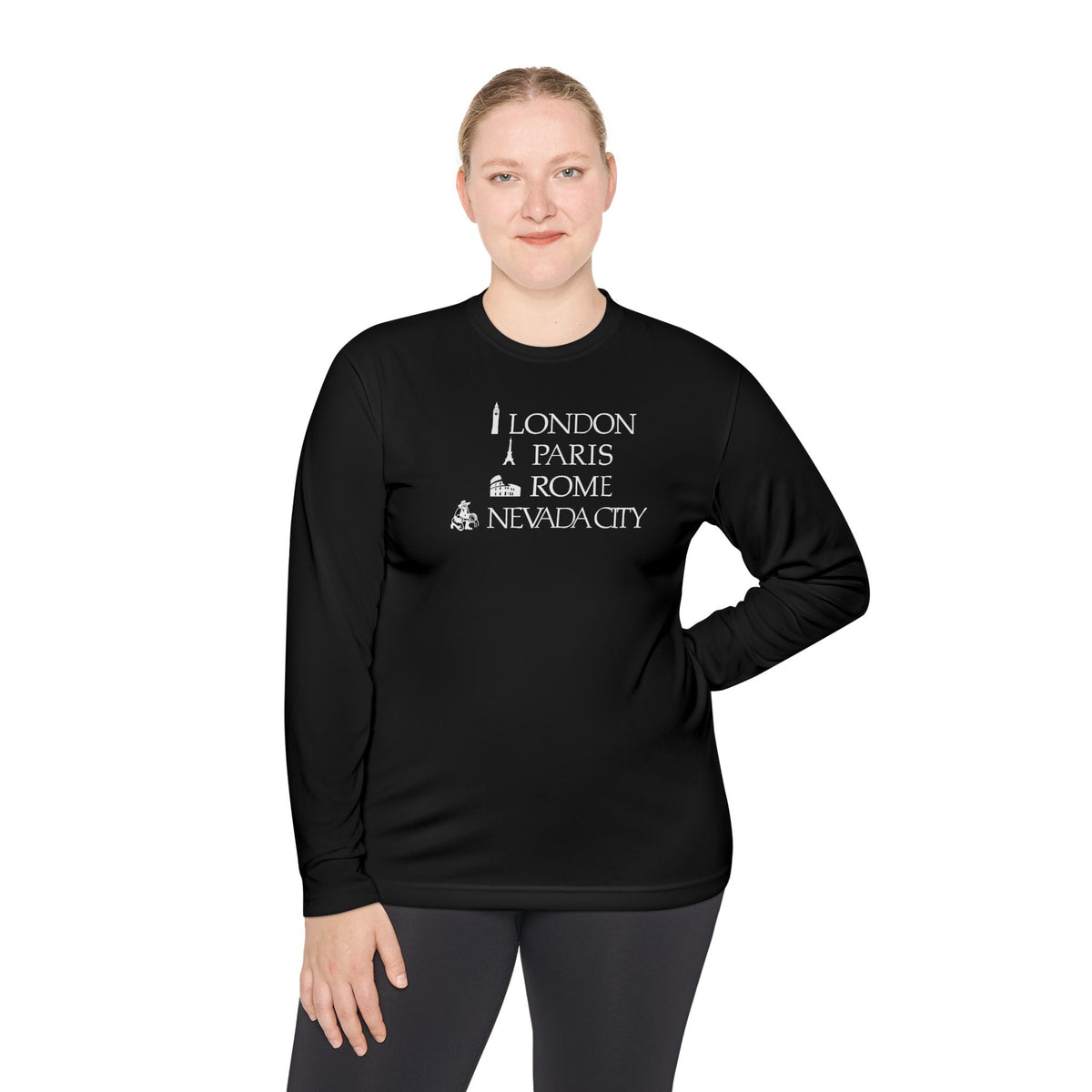 London Paris Rome Nevada City Long Sleeve Tee v2
