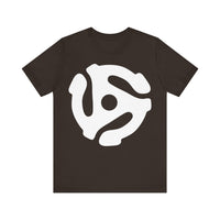 45rpm Record Adapter Large White