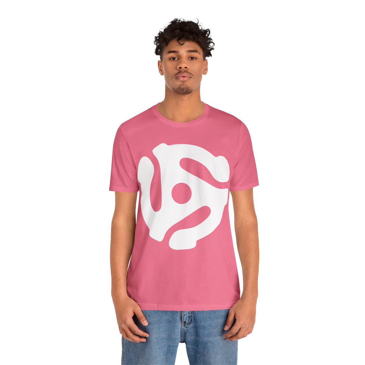 45rpm Record Adapter Large White