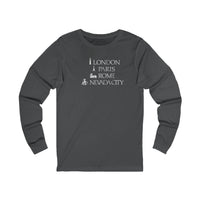 London Paris Rome Nevada City Long Sleeve Tee