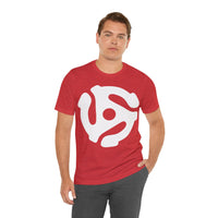 45rpm Record Adapter Large White