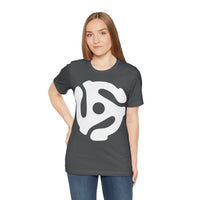 45rpm Record Adapter Large White