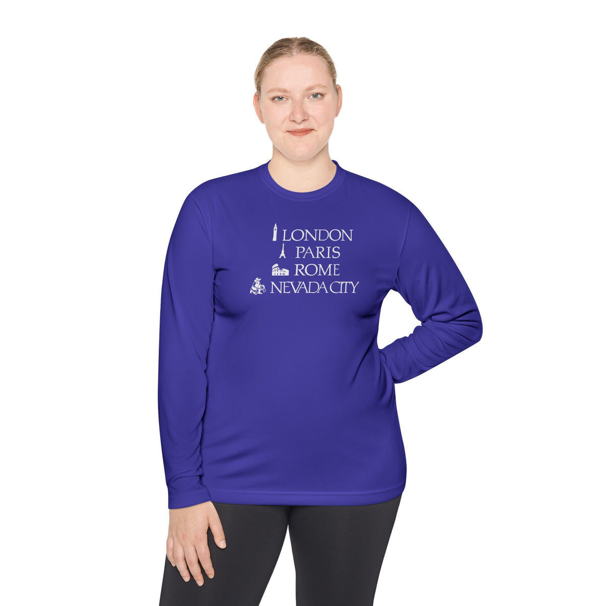 London Paris Rome Nevada City Long Sleeve Tee v2