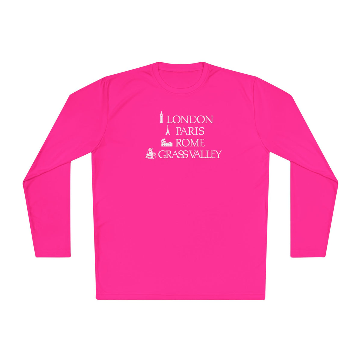 London Paris Rome Grass Valley Long Sleeve Tee v2