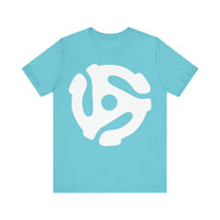 45rpm Record Adapter Large White