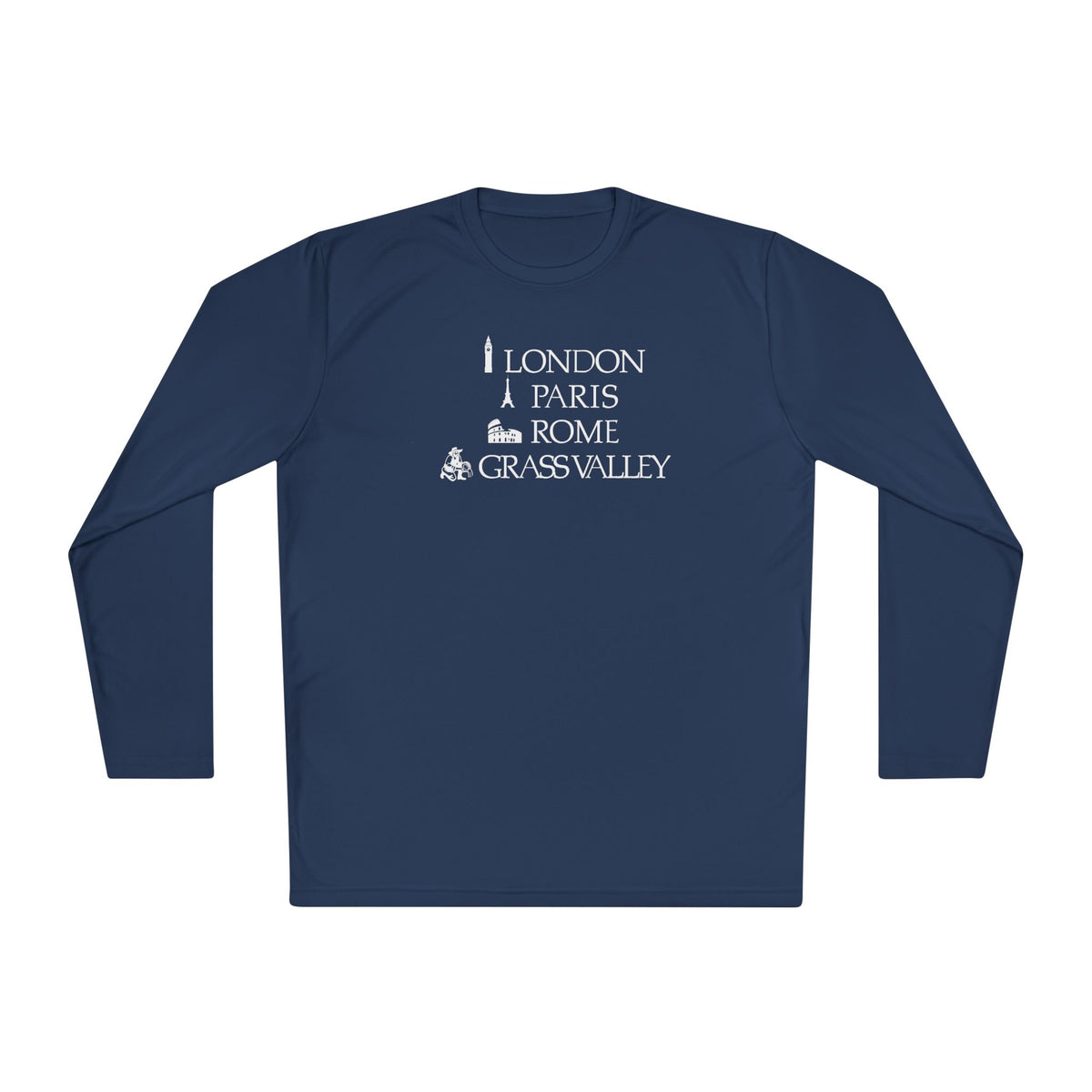 London Paris Rome Grass Valley Long Sleeve Tee v2