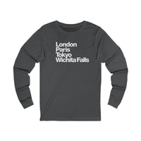 London Paris Tokyo Wichita Falls Long Sleeve TShirt