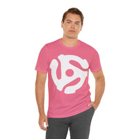 45rpm Record Adapter Large White