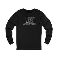 London Paris Rome Grass Valley Long Sleeve Tee